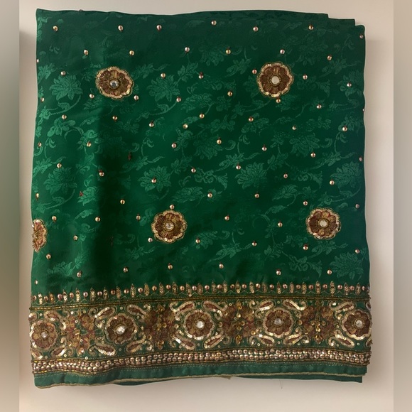 🌺 SALE $90 🌺 1 - NEW 3-Piece Unstitched Indian Suit - Picture 3 of 5